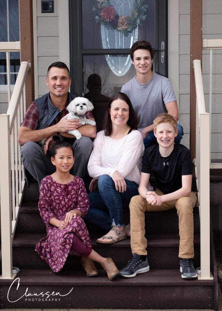 Tracy Owens and Family